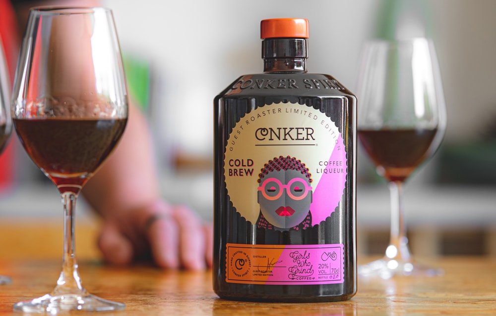 Conker x Girls Who Grind Cold Brew Coffee Liqueur