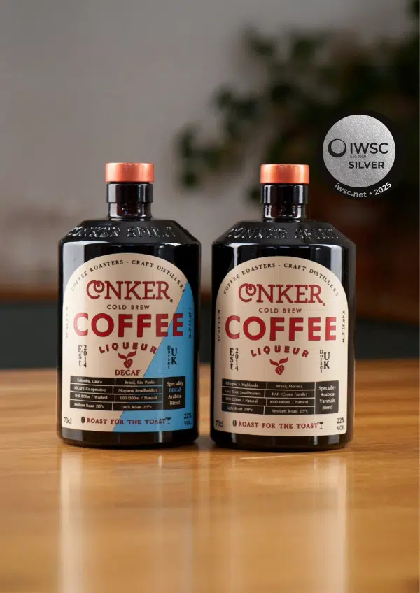 Conker Coffee Liqueur 2025 Silver IWSC award