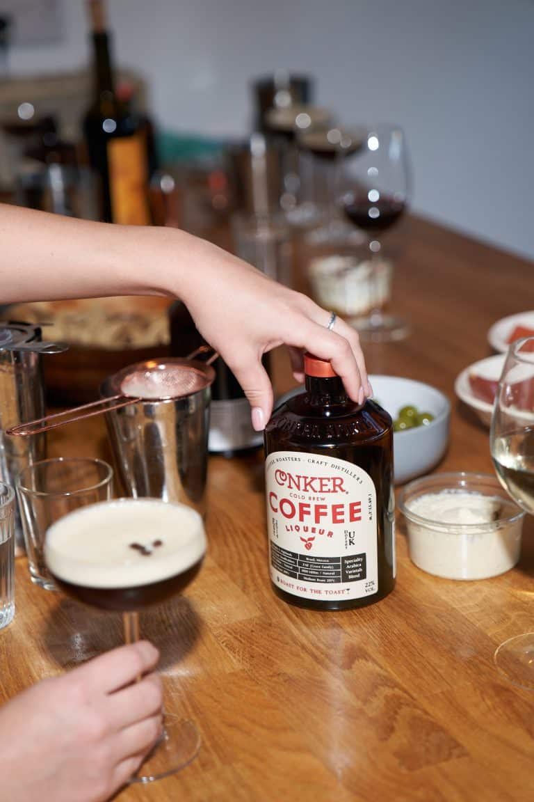 A Conker Coffee Liqueur Espresso Martini